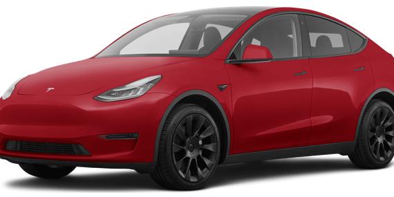 TESLA MODEL Y 2020 5YJYGDEEXLF054017 image